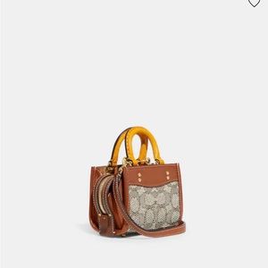 Coach - Rogue 12 In Signature Textile Jacquard
